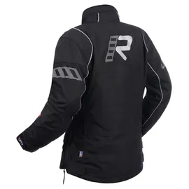 Rukka Traverina Textiljacke Schwarz/Silber 40