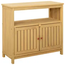 vidaXL Gartenkonsole Tisch 80 x 35 x 75 cm Helles Akazienholz
