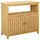 vidaXL Gartenkonsole Tisch 80 x 35 x 75 cm Helles Akazienholz