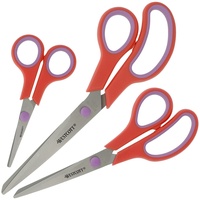 Westcott Easy Grip Scheren 3 Stück | 3er Set