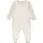 FIXONI Kinder Langarmbody "Body LS w.Velour Romper" in Beige | Gr.: 50