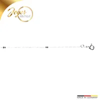 JB Damen Goldkette Singapurkette Weißgold 585 14 Kt 45,7 cm