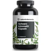 Natural Elements Schwarzkümmelöl Kapseln 400 St.
