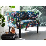ATLANTIC home collection Sessel »Charlie«, Loungesessel mit Wellenunterfederung bunt