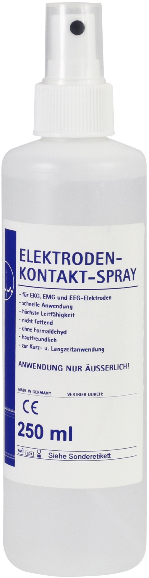 Elektroden-Kontakt-Spray für EKG, EMG und EEG-Elektroden