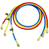 Rothenberger Druckschläuche-Set PLUS, 1/4" SAE, 1,5m