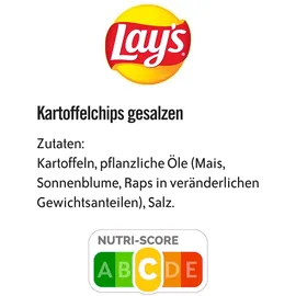 Lay's Gesalzen (150g)