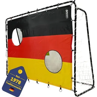 Best Sporting Torwand "Deutschland" mit 2 Schusslöchern 193 x 150 cm