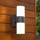 Lutec LED Außenwandleuchte Cyra