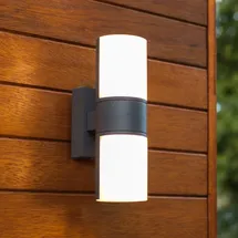 Lutec LED Außenwandleuchte Cyra