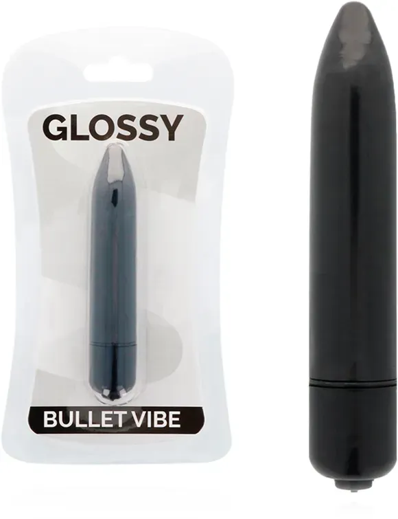 GLOSSY - DÜNNES VIBE SCHWARZ