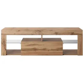 Selsey Bianko TV-Lowboard 140x50,5x35 cm Beige/Eiche