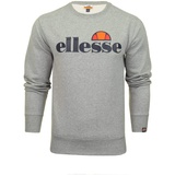 Ellesse Mens SL Succiso Sweatshirt, Grey Marl, XS