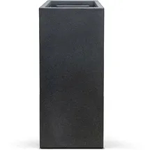 Spetebo Kubus Ø 30 x 80 cm Anthrazit