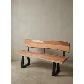 KADIMA DESIGN Sitzbank Landhaus Akazie Braun 160 x 60 x 84 cm