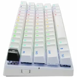 Logitech G PRO X 60 Lightspeed kabellose Gaming-Tastatur, Clavier Français AZERTY, Weiß