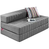 Abeil Sofa-Wärmer/Gästematratze, luxuriös, grau/2 Personen, 140 x 200, Schaumstoff, (Standard)