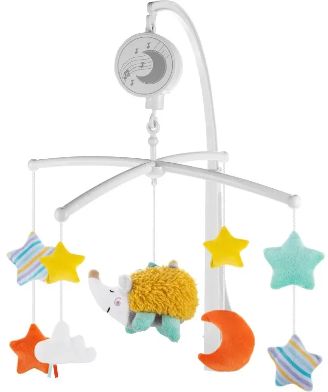 Zopa Music Mobile Hedgehog Baby-Karussell für das Kinderbett mit Melodie 1 St.