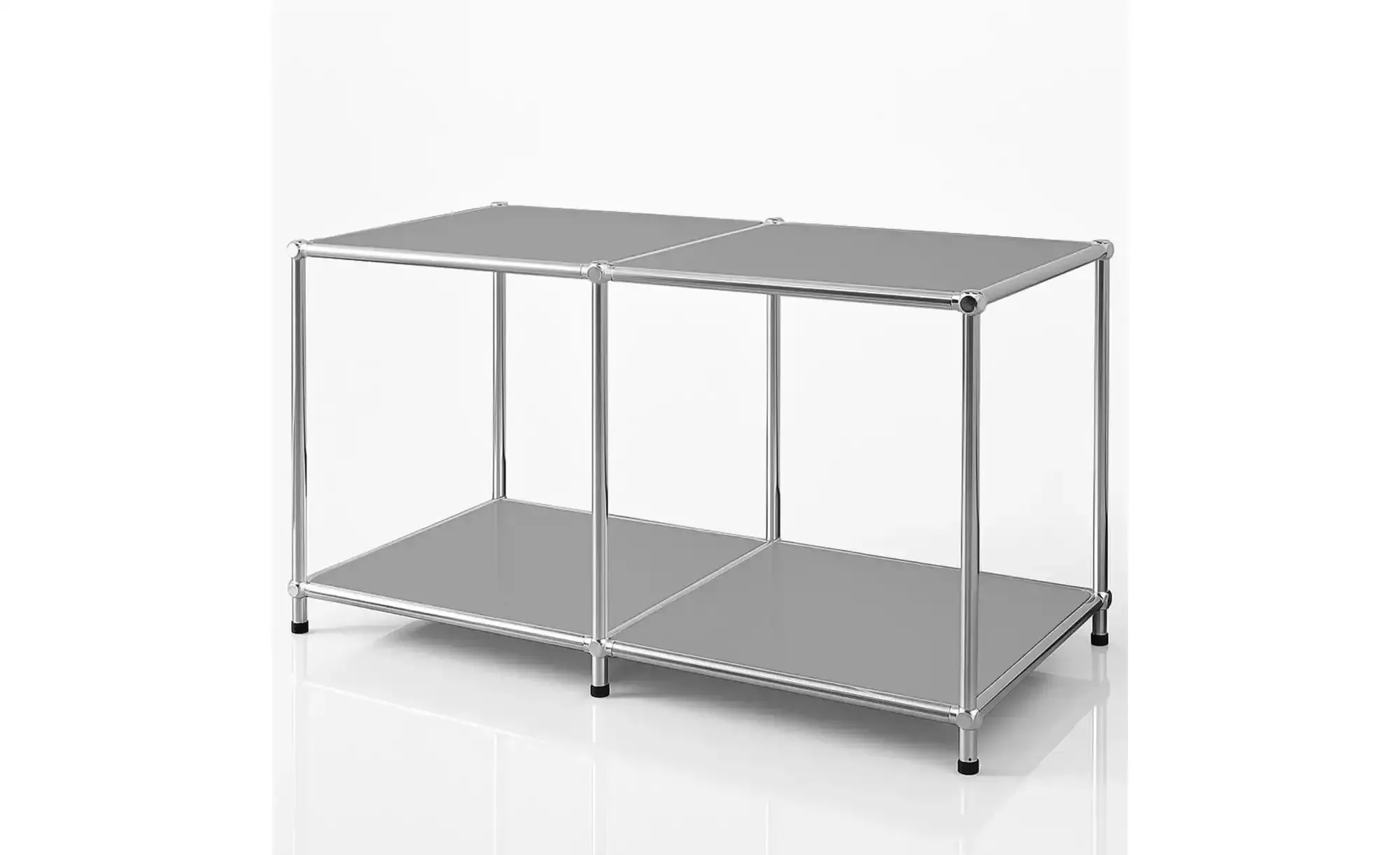 Floordirekt Metallregal   , grau , Maße (cm): B: 78 H: 46