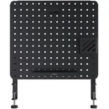 Trust GXT724 Vesto Lochbrett aus Metall für einen aufgeräumten Schreibtisch (Schwarz)