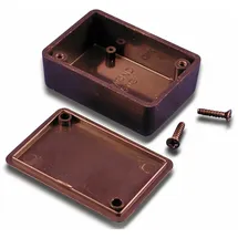 HAMMOND ELECTRONICS 1551GBK Euro-Gehäuse ABS Schwarz 1St.