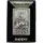 Zippo Buddha With 108 Peal Emblem Brushed Chrome Sturmfeuerzeug