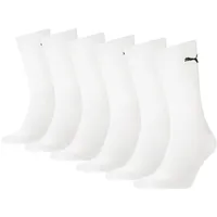 Puma Sportsocken Regular Crew Socken Sport 6-Pack weiß 47-49
