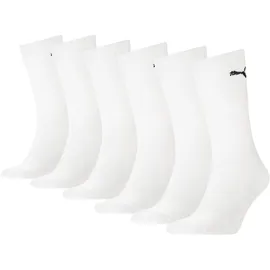 Puma Sportsocken Regular Crew Socken Sport 6-Pack weiß 47-49