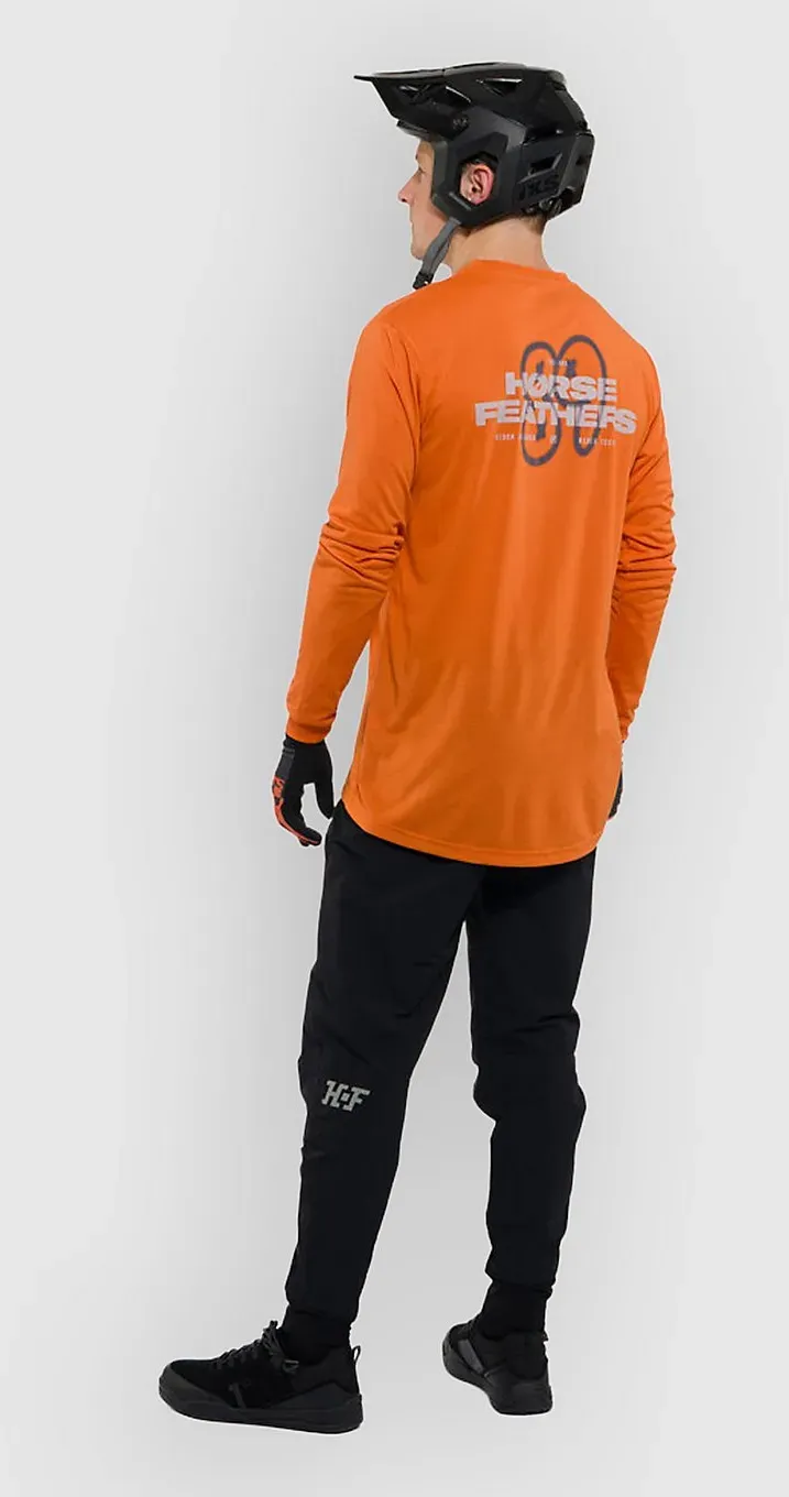 Horsefeathers Fury Long Sleeve Jersey burnt orange Gr. M