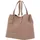 Valentino Schultertasche Brixton Shopping Beige