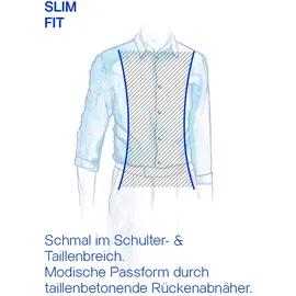 Hugo Langarmhemd Schwarz 40