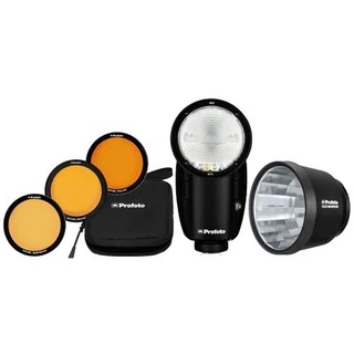 Profoto A10 Nikon + Clic Magnum Reflektor + Clic CTO Kit