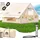eloneo aufblasbares Zelt 4-6 Personen Beige
