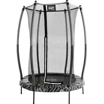 EXIT TOYS Tiggy junior Trampolin 140 cm inkl. Sicherheitsnetz schwarz/grau