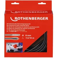 Rothenberger Spirale 8mm x 7,5m mit Werkzeugkupplung und Seele