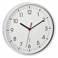 TFA Dostmann Analoge Funk-Wanduhr, 60.3550, höchste Genauigkeit, modern, analog,