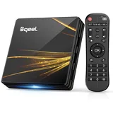 2025 Bqeel Android TV Box 4GB RAM 64GB ROM 4K Smart TV Box Android 10.0, RK33...