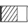 mahle Kolbenringsatz 01184N0
