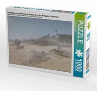 Calvendo Puzzle Leuchtturm an der Pointe de Pontusval in