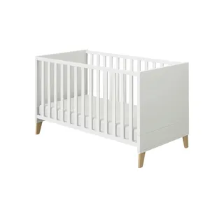 Paidi Babybett Oscar 70 x 140 cm Dekor Weiß