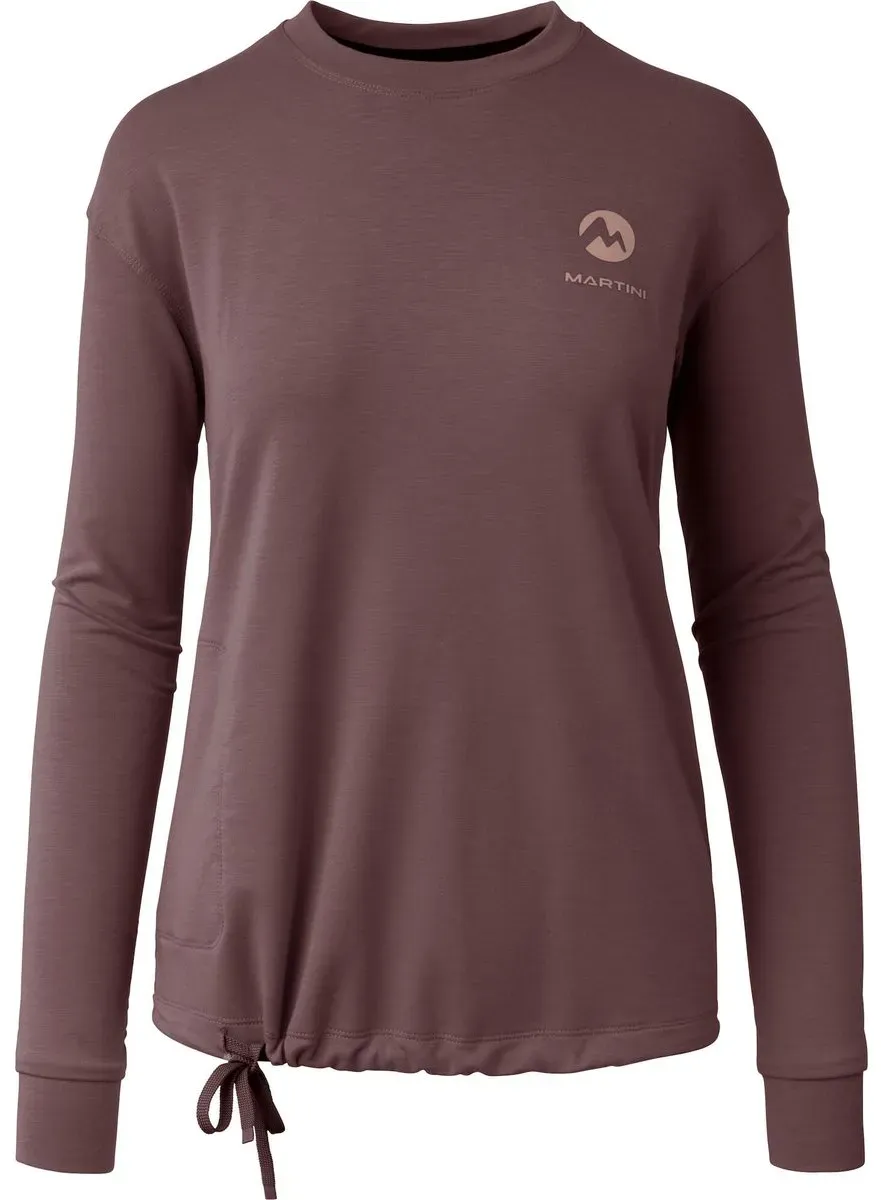 Martini Alpmate Roots ML Crew Neck W clay/terrafina (582/584) M