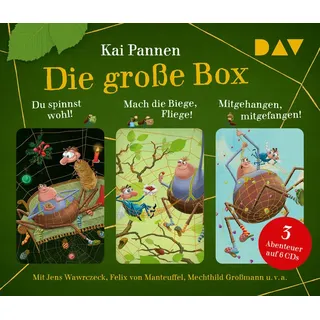 Die große Box. Du spinnst wohl! - Mach die Biege Fliege! - Mitgehangen mitgefangen! von Kai Pannen / Audio Verlag Der GmbH / CD's