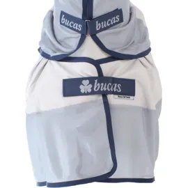 Bucas Fliegenregendecke Buzz-off Rain & Neck 125 cm Blau/Silber