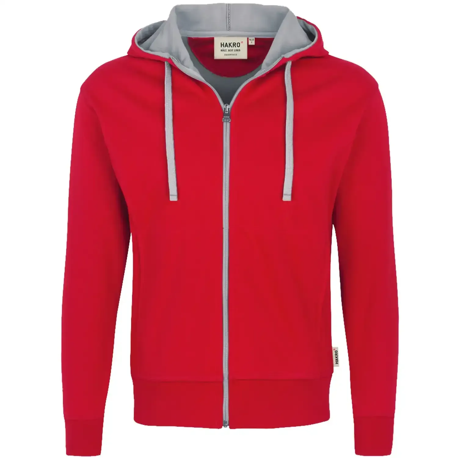 Kapuzen-Jacke Bonded 455 - XXL - Rot