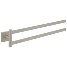 Villeroy & Boch Elements Striking Handtuchhalter zweiarmig Brushed Nickel TVA15202500064