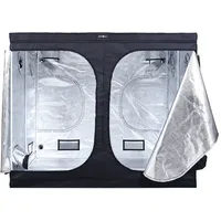 240x240x200 cm HORTOSOL Growzelt Growschrank Grow Zelt Tent Box 2,4 x 2,4 x 2 m
