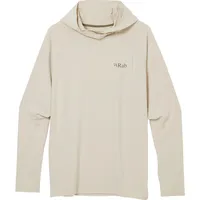 Rab Hoodie Pebble Weiß M