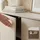 [en.casa] Boxholm Lowboard 160 x 30 x 56,5 cm Sandfarben Metall/Spanplatte