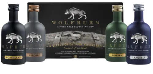 Wolfburn - Mini Tasting-Set - 46% / 58% vol.