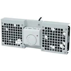 LogiLink Canovate - Rack Dach Gebläseschale - mit 2 Ventilatoren, Thermostat